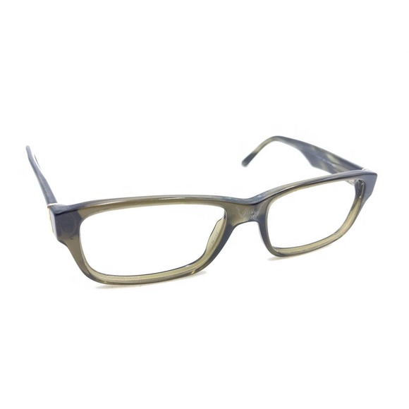 Prada VPR 16M 0AQ-1O1 Translucent Olive Green Eyeglasses Frames 53-16 140 Italy - Picture 1 of 12